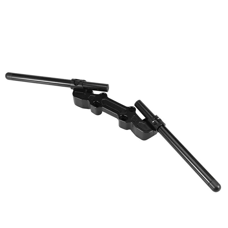 Customizable Colors Detachable Handlebar for Kawasaki Ninja 650 Motorcycles with Split Handlebars Black Handlebars