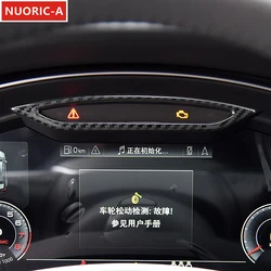 Stainless Steel Dashboard Frame Decoration Cover Trim For Audi A6 C8 2019-2022 Car Styling Interior Accessories