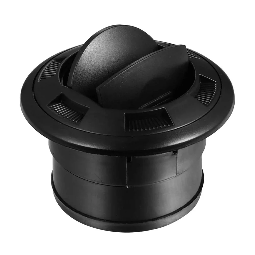 75mm Closeable Rotatable Air Vent Outlet For Diesel Heater Duct Hose In RV Bus And Marine Vehicle Applications