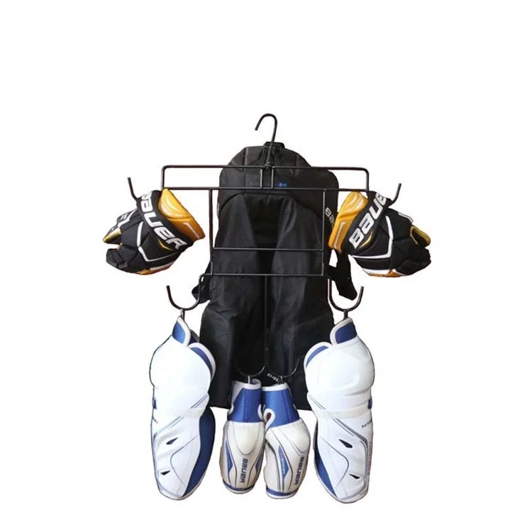 new-model-hockey-protection-equipment-drying-rack-hockey-stick-gear-hook-clothes-drying-rack-glove-anti-fall-pants-protection