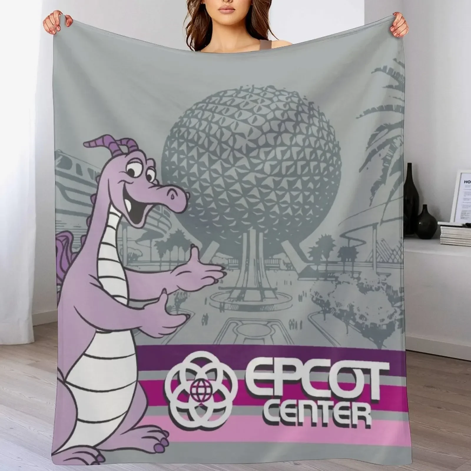 

Welcome to EPCOT Center Throw Blanket halloween Picnic Blankets
