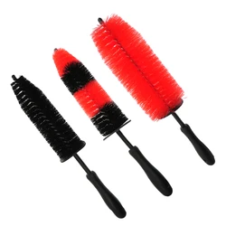 Master Wheel Brush and Rim Detailing Brush Car Wheel Brush Rim Tire Detail Brush Use for Wheels Rims Exhaust Tips Motorcycles