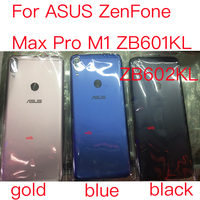 1pcs Battery Housing Cover Back Rear Door Case Replacement For ASUS ZenFone Max Pro M1 ZB601KL ZB602KL Phone Accessoary Repair