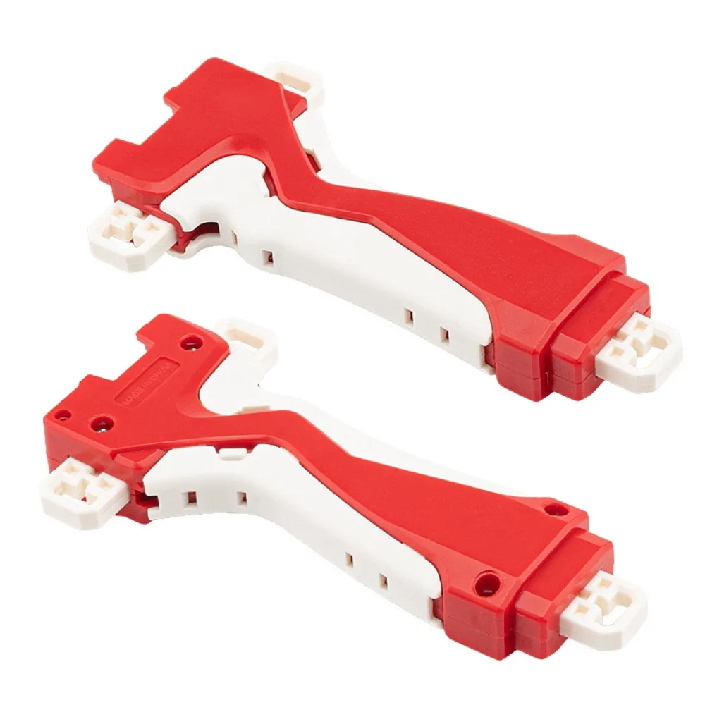 Novo bidalmente girando topo explosão lançador starter brinquedos anime lidar com aperto diy girando topos brinquedo crianças