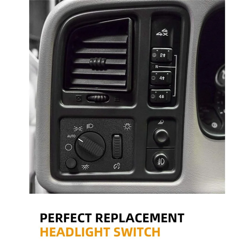 

Headlight Switch For Chevy Silverado GMC Sierra Yukon Head Light Lamp Dimmer Switch For Hummer 03-07 19381535 15194803