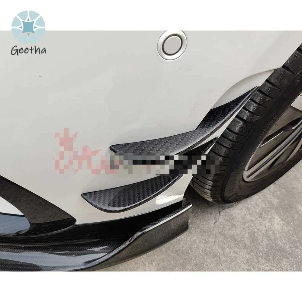 

PT Style Dry Carbon Fiber Front Canards for Mercedes Benz a CLASS W177 A35