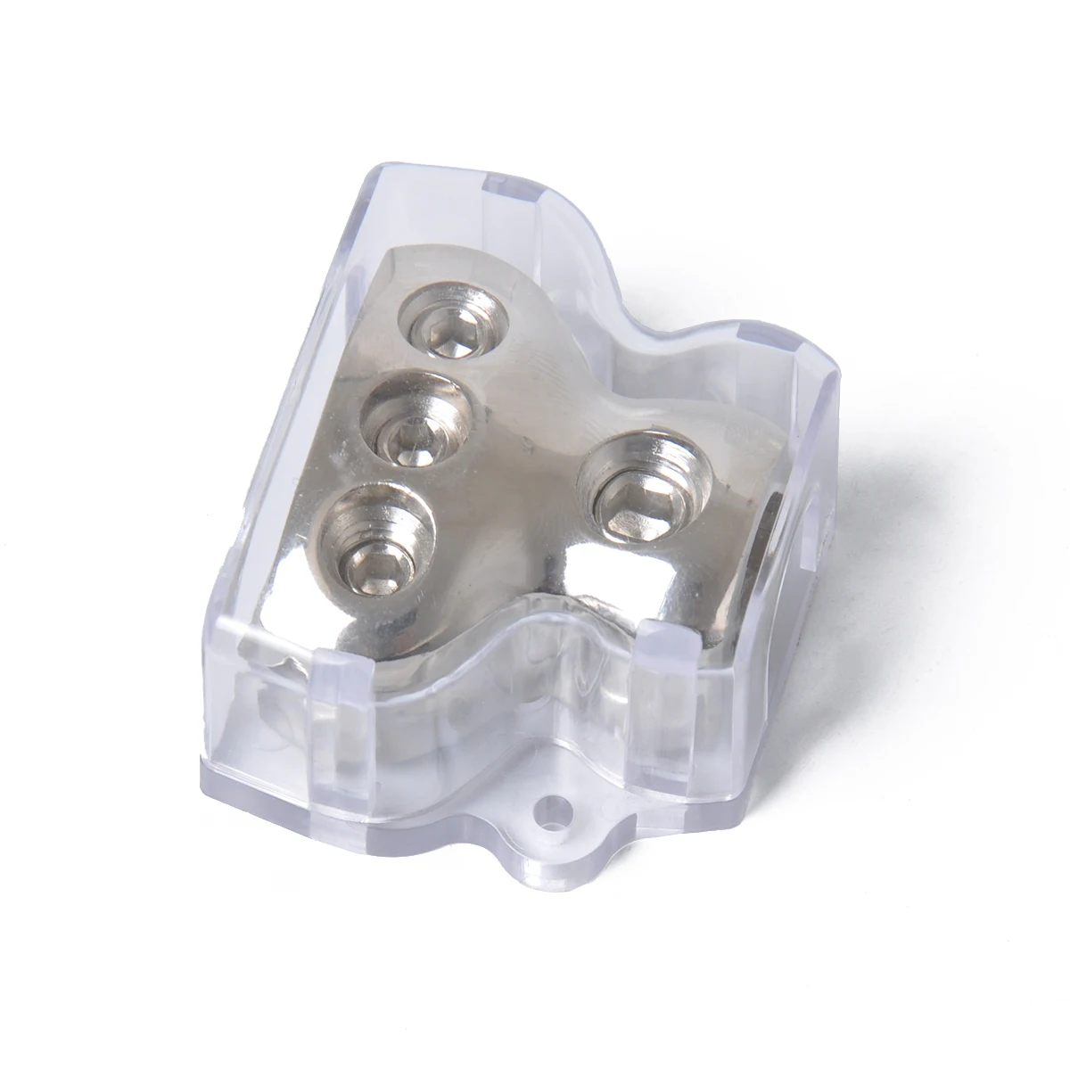 

Car Audio Distribution Block 1X0Ga Input 3X4Ga Output For Cars Boats Trailers Gold Plated High Conductivity Power Splitter For