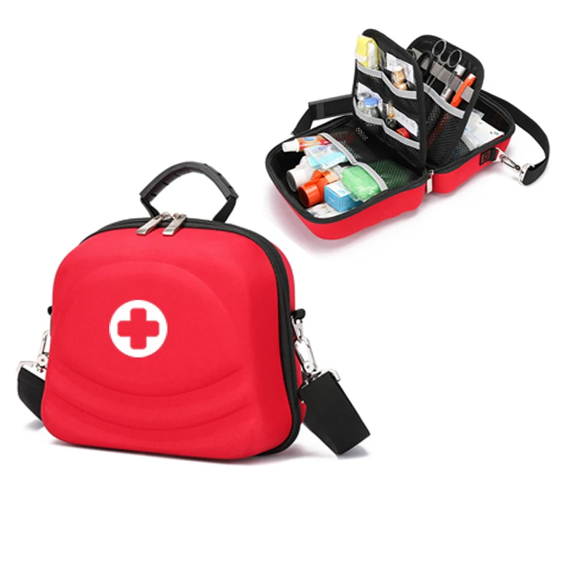Home First Aid Kit for Doctor Visiting Car Camping Shoulder Bag Waterproof Outdoor Multifunctional Medical Recuse Accessories