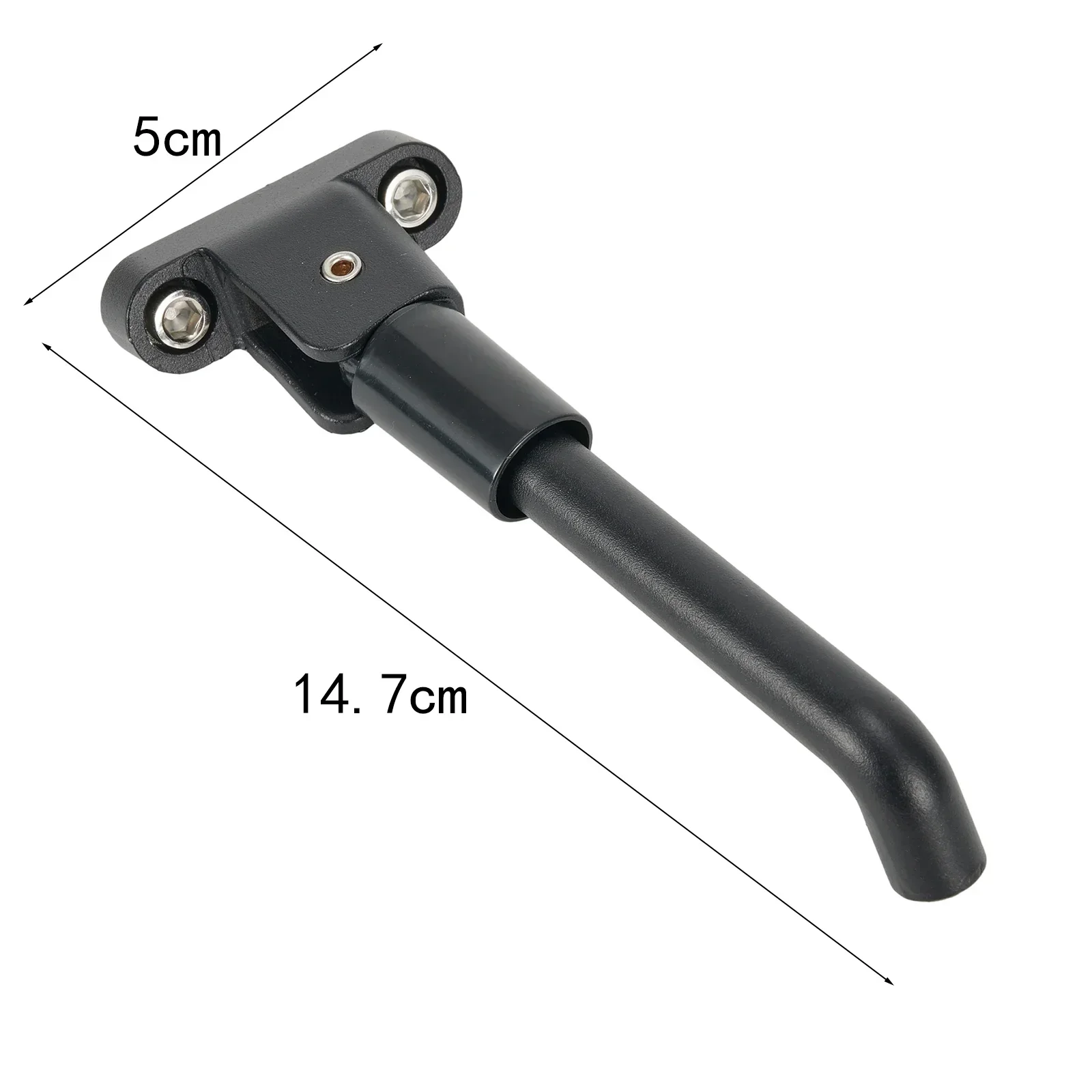 1pc scooter elétrico suporte de pé scooter kick suporte de estacionamento de metal preto/branco para xiaomi scooter acessórios