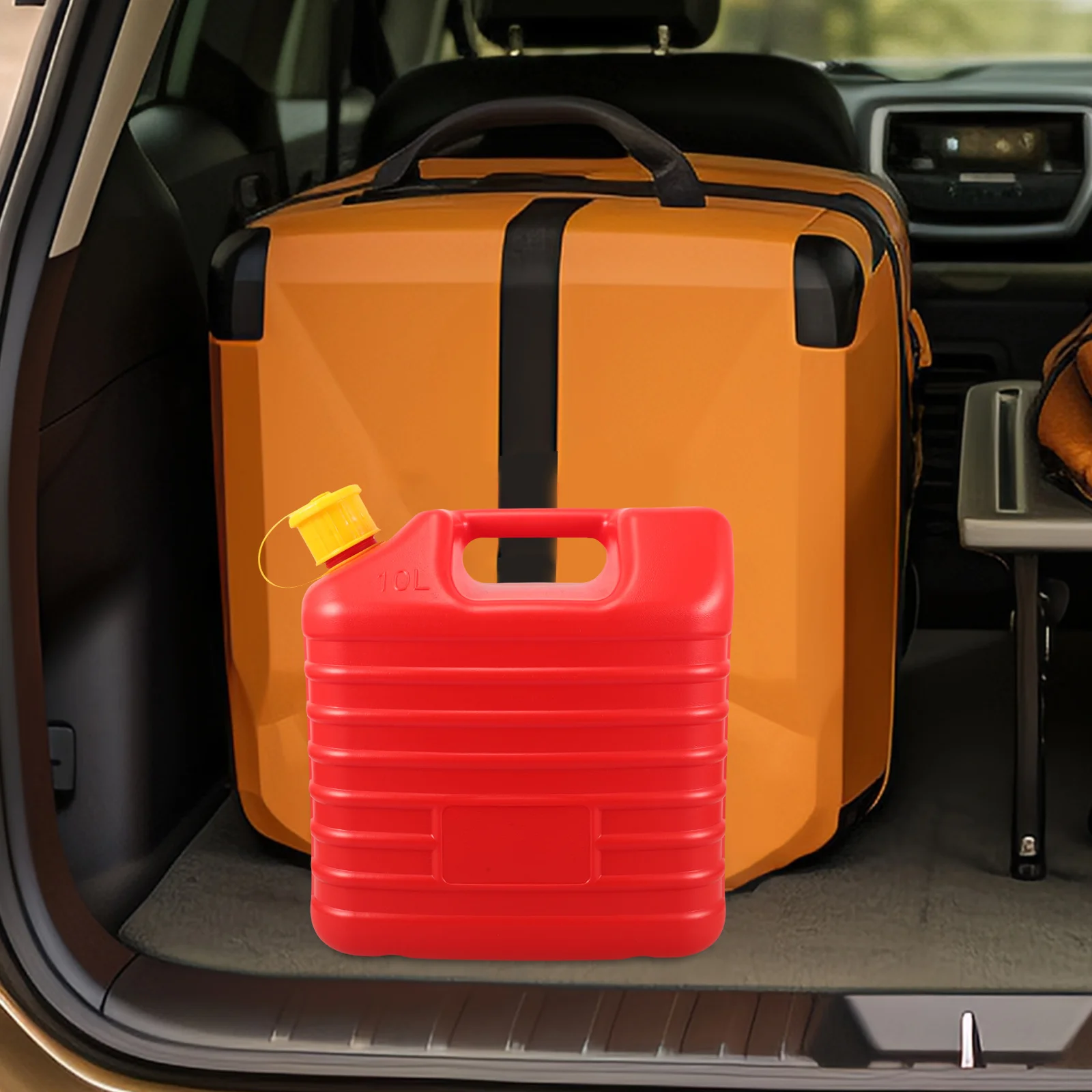 

10L Plastic Tank Sturdy Anti-Leak Portable Car Motorcycle Fuel Container Outdoor Adventure Supplies Tank