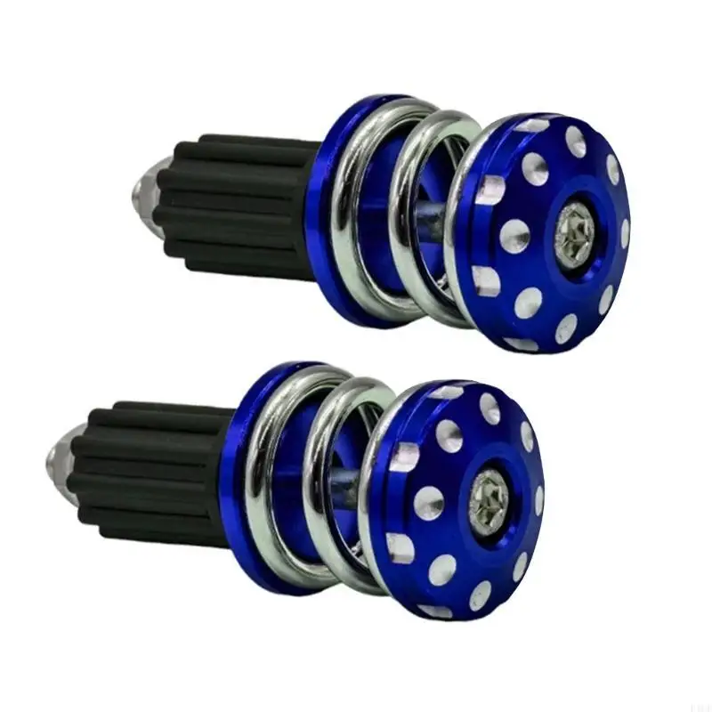 F1CF Creative Vibration Dampening Bar Ends For Motorbike Handlebar Smooth Riding 2pcs