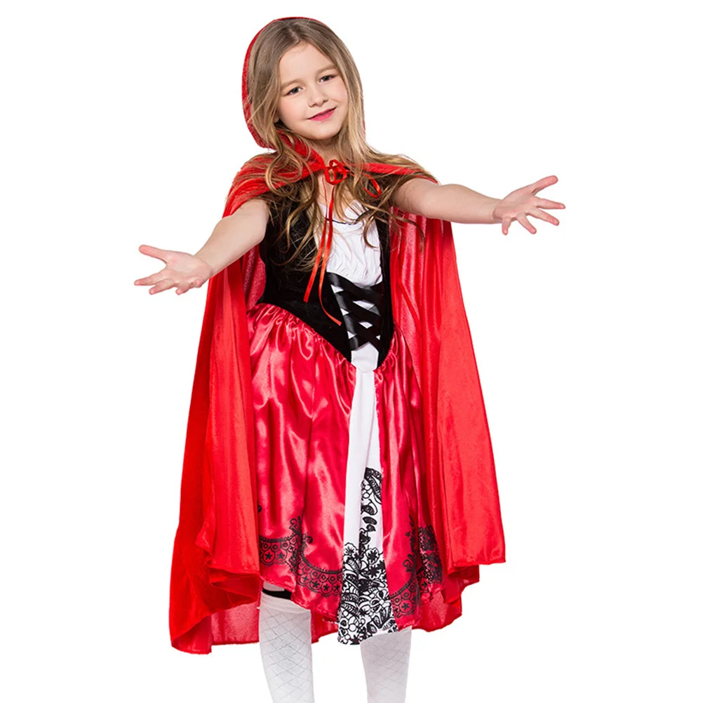 

1 Set Costume Halloween Outfit Masquerade Party Cape Cosplay Suit Clothes Xl