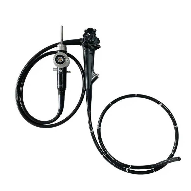 Portable 8mm Veterinary Video Endoscope Animal Dog Cat Flexible Gastroscope With Bi-op-sy Channel