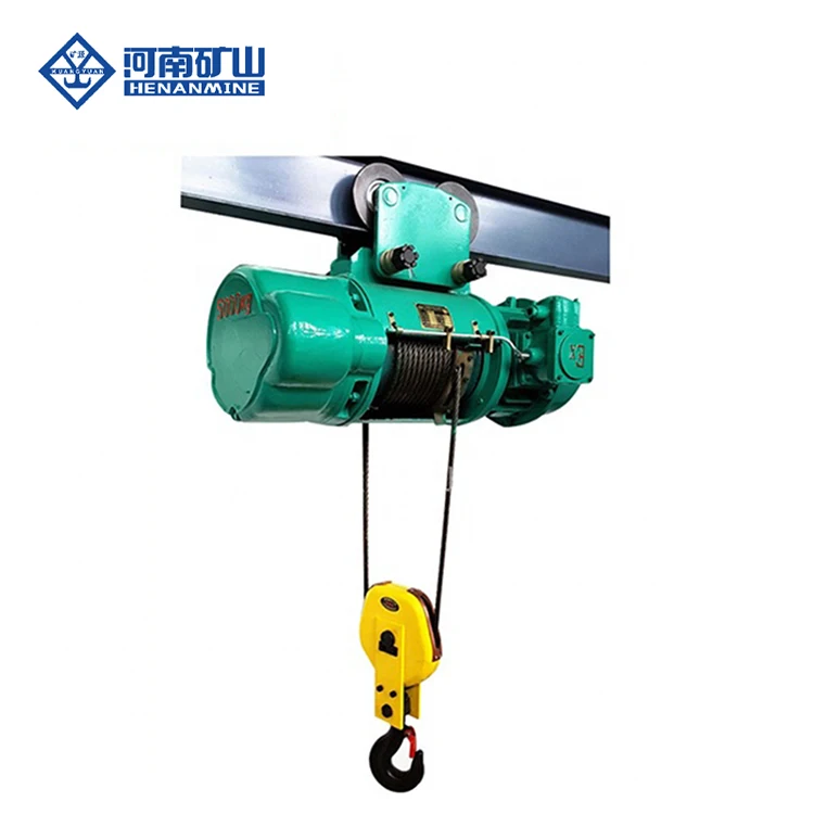Customized Famous Kuangyuan Brand  Hoist 1T 2T 5T Electric Wire Rope Hoist