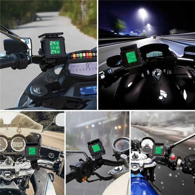 AF90-M9 Sensore di monitoraggio della pressione dei pneumatici Rilevamento dei pneumatici Accessori per parti di motociclette