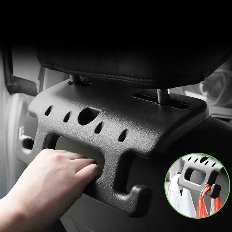 Car Seat Back Hook for Suzuki Jimny Universal Headrest Hanger Car Accessories Interior Portable Holder Storage for Car Bag Purse