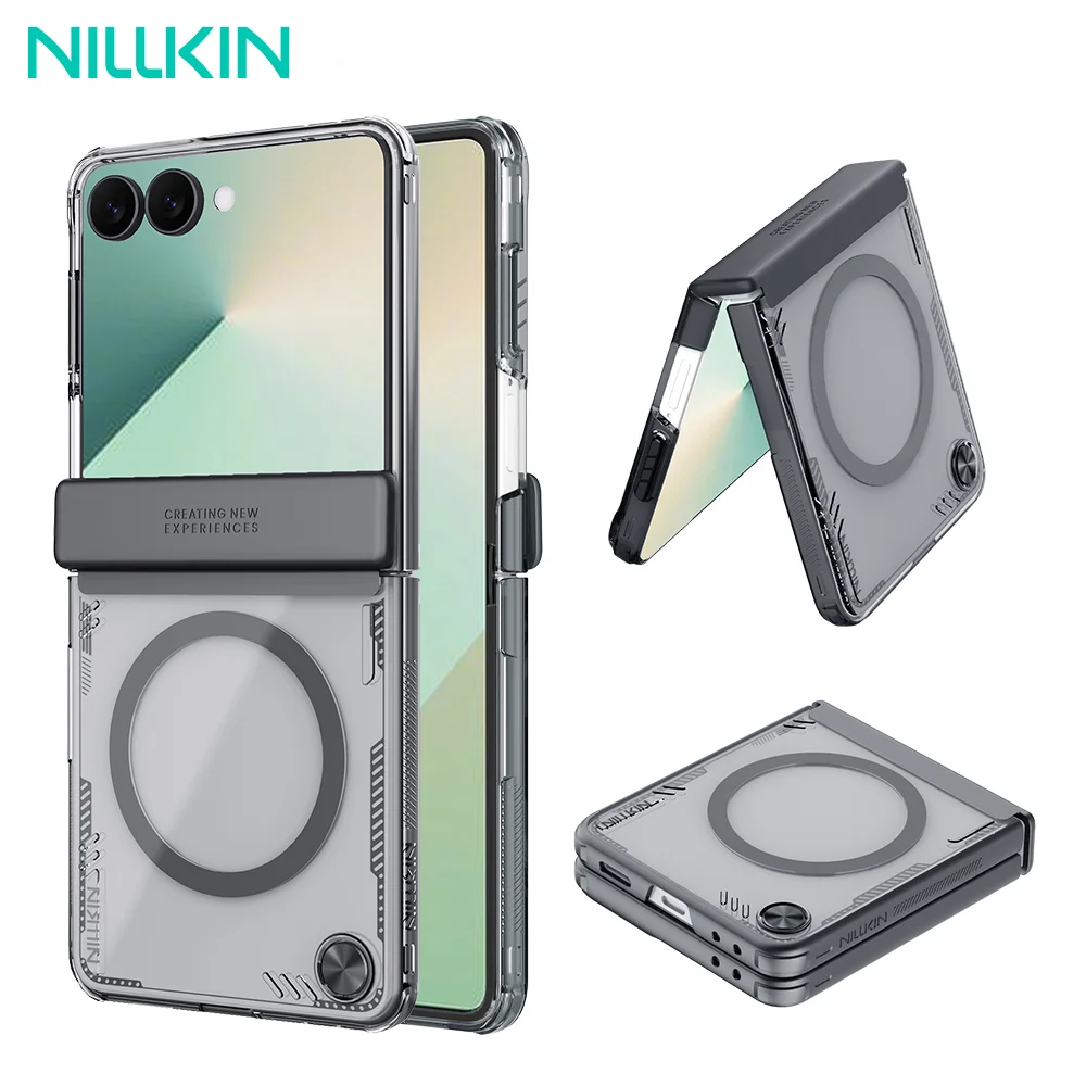 

NILLKIN для Samsung Galaxy Z Flip 7 5G Складной чехол Magsafe с защитой от падения и противоударной задней крышкой Iceblade для Samsung Z Flip 7, чехлы