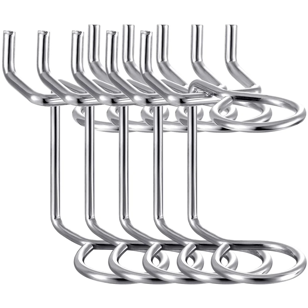 

5 Pcs Peg Board Hook Utility Tools Racks Pegboard Accessories Storage Box Screwdriver Hooks Iron Accessory Holders