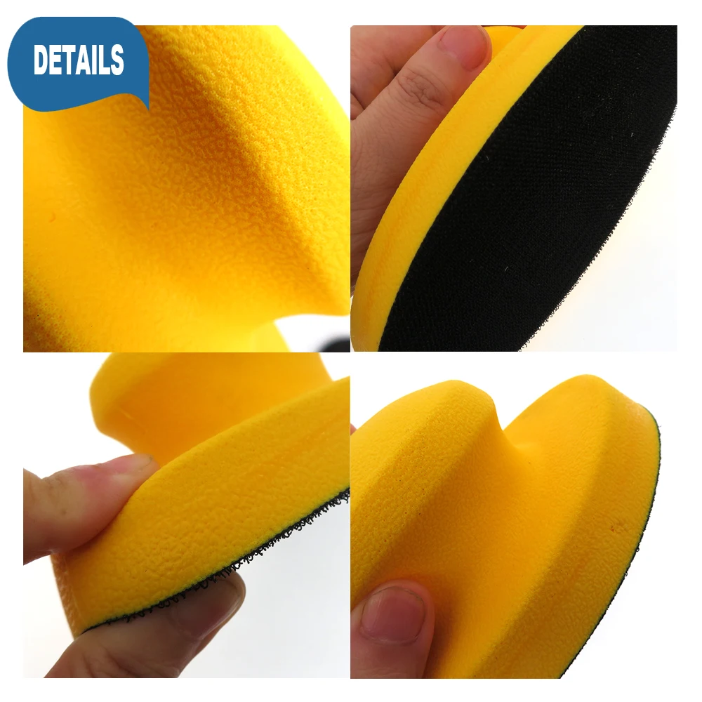 6 Inch Hook and Loop Hand Sanding Block 150mmX90mm for Woodworking, Furniture Restoration, Home Arts and Crafts, Automotive Body