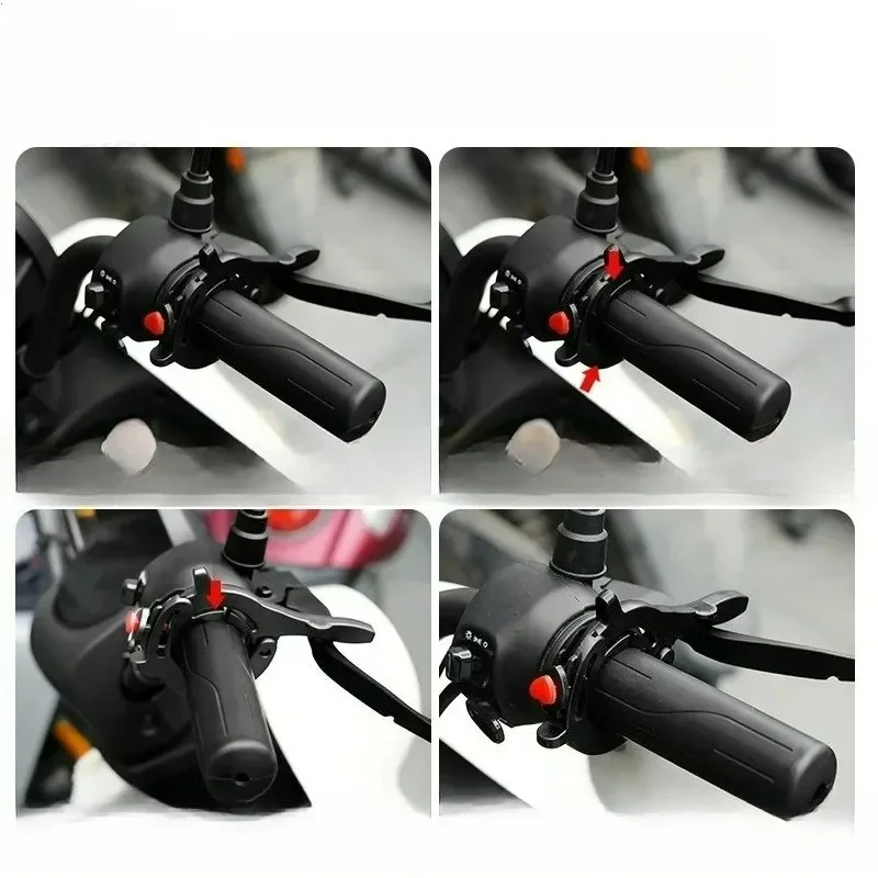 For High Grade Aluminum Lock Retainer Universal HandleThrottle Booster Handle Control Motorcycle Throttle Accelerator Assist