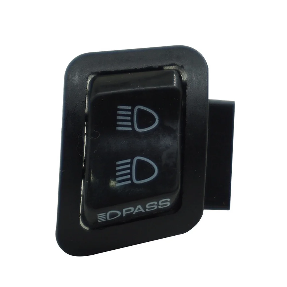 

1PC Motorcycle Switch With High Low Beam Passing Light ABS Black For Wave110 RS150 Motorcycle Accessories