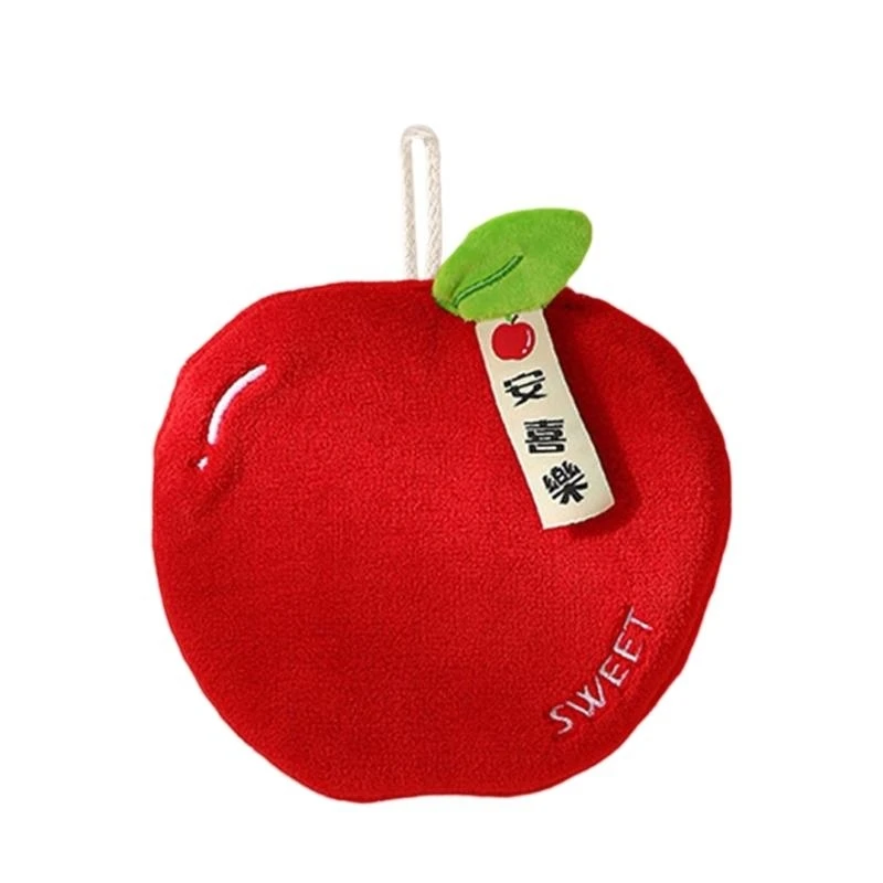 Hand Towels Thickened Coral Fleece Towel For Kitchen And Dining Area N84C