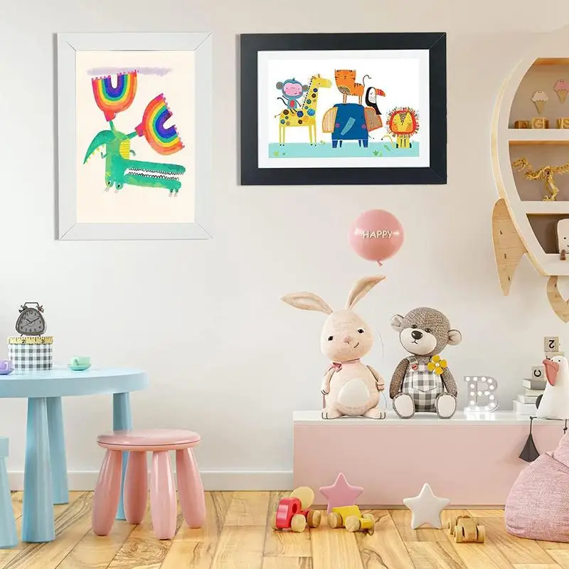 Artwork Display Storage Frame Children Artwork Picture Frame Front Opening Artwork Storage Drawing Picture Frame For Photos