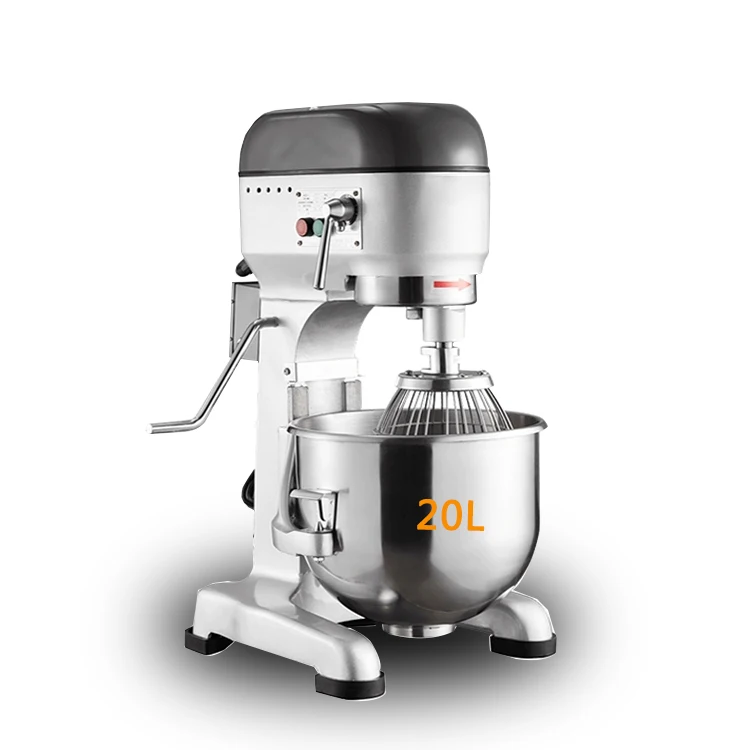 

Chinese Supplier Commercial 20L Pizza Cake Bread Bakery Equipment Electric Planetary Dough Mixer