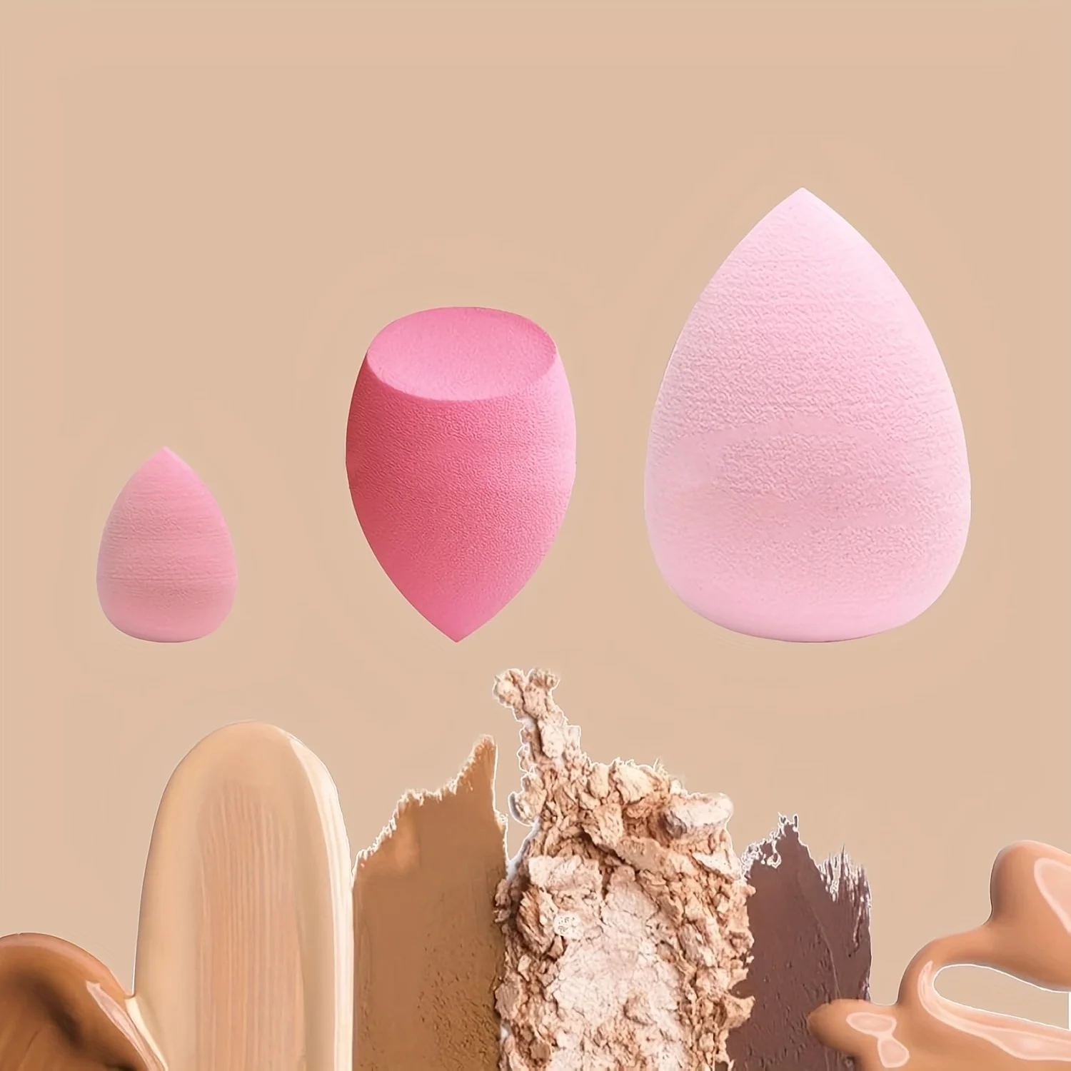 Makelbedeckung – weniger Puderfressung – nasses und trockenes Mehrzweck-Make-up-Eier