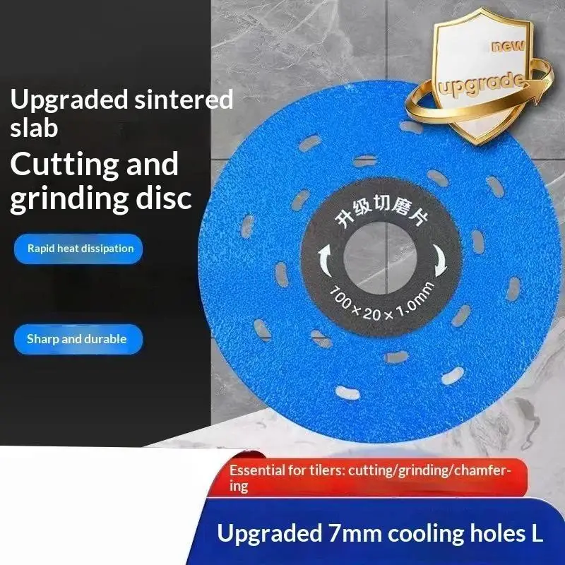 【CCA】100mm Diamond Saw Blade Cutting Grinding Disc Multifunctional Cutter Wheel For Ceramic Tile Slab Stone Processing Work Tool