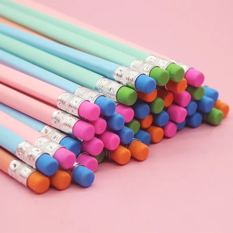 

30pcs Hb Pencils Wholesale Triangle Bar Children's Grip Writing Pencils Sketching Drawing Pencils Lettering Pencils Stationery