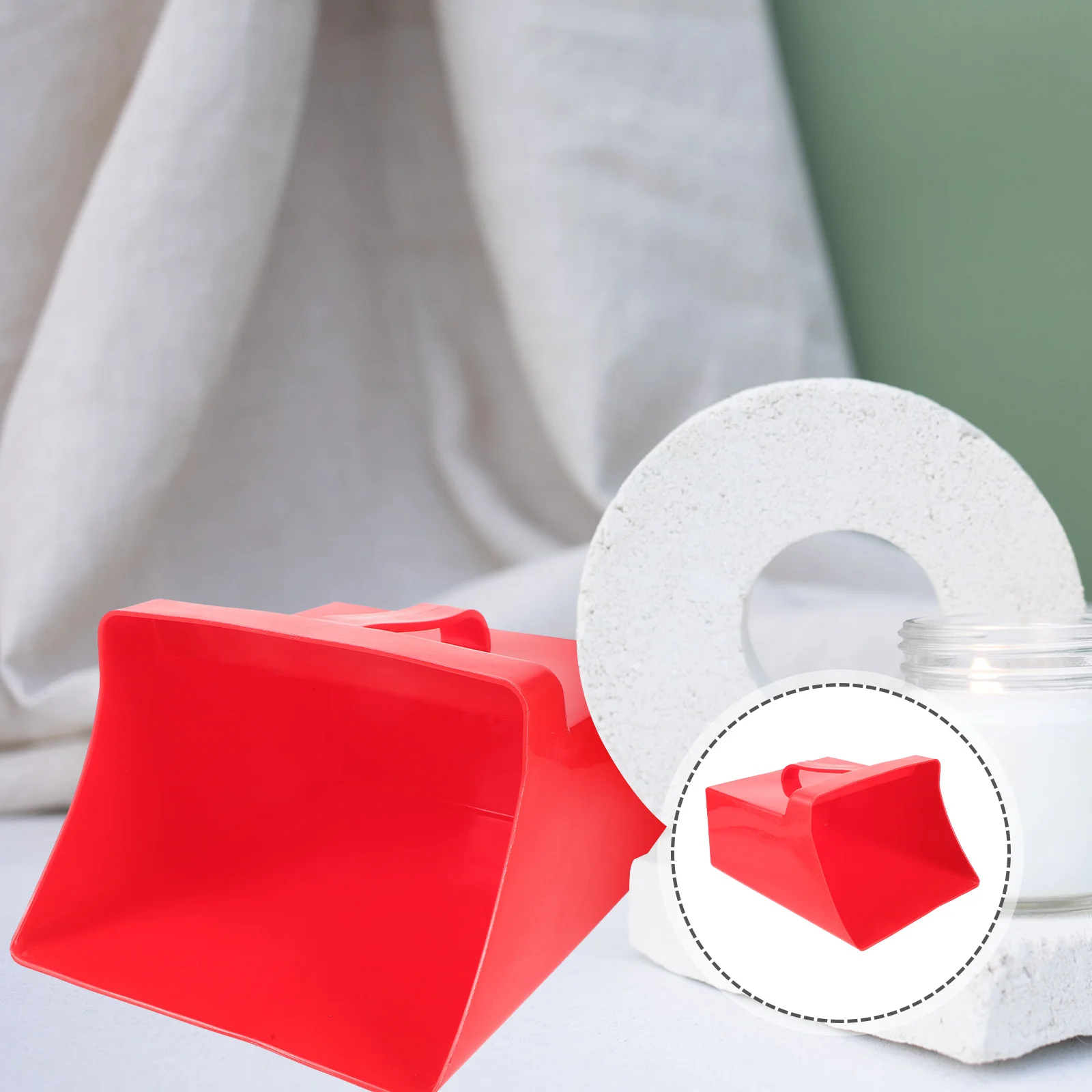 

Large Capacity Household Desktop Dustpan Handheld Plastic Dust Pan Multi-Use Cleaning Tool for Home Office Dust Pan