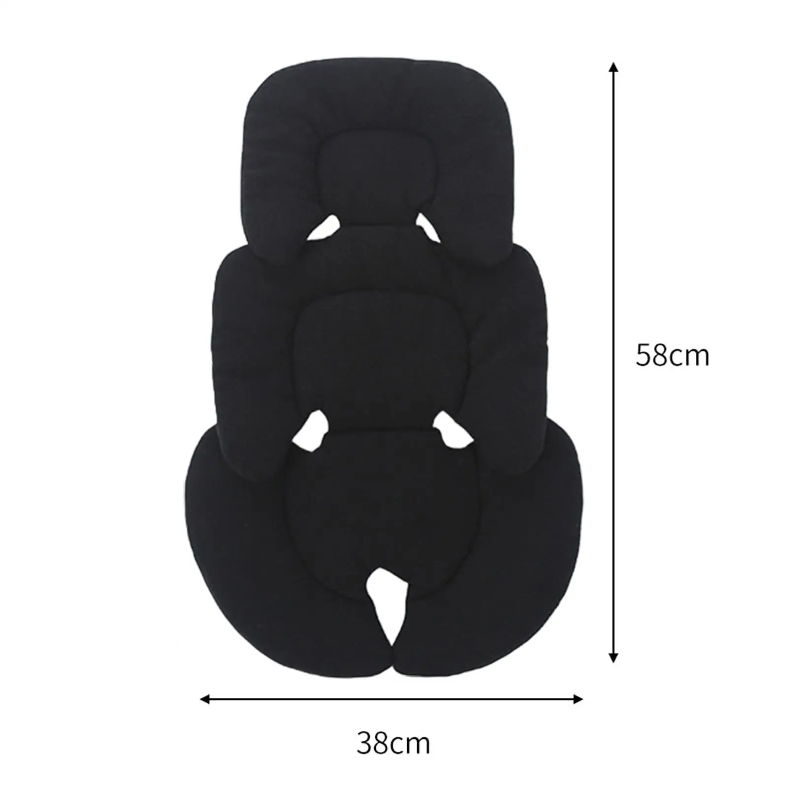 Sitz Bequeme Kinderwagen Matte Weiche Matte Neugeborenen Kopf Hals Unterstützung Kissen Baby Kinderwagen Kissen für Kinderwagen Kinderwagen Auto Kinderwagen