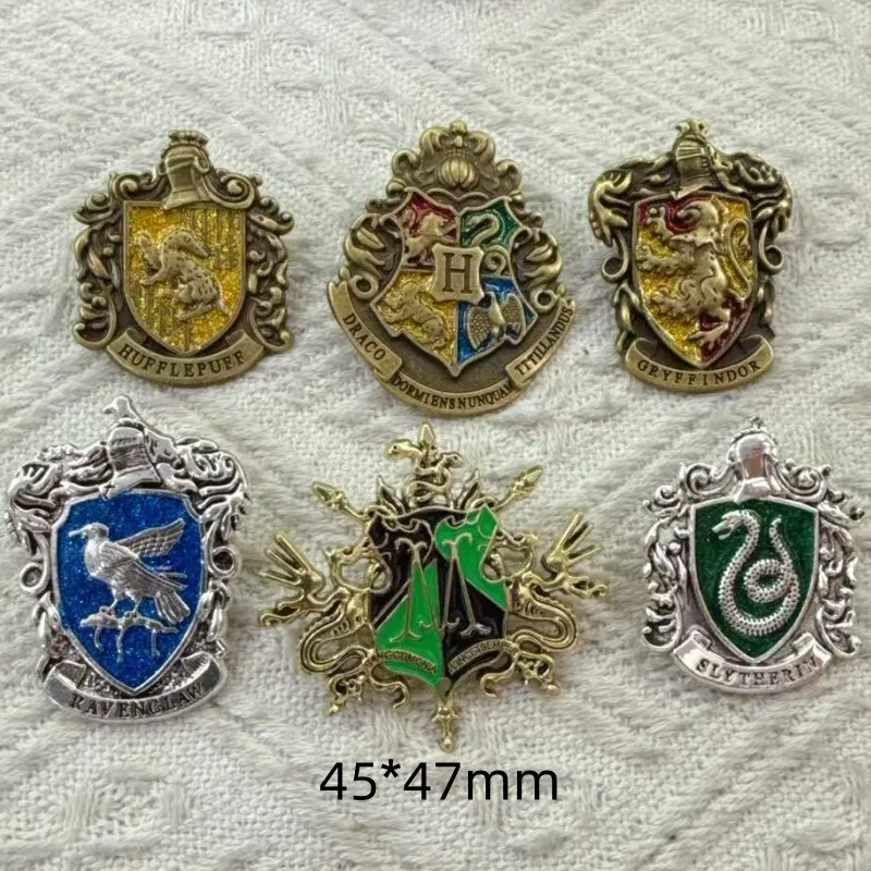 6 قطع الكرتون ماجيك أكاديمية الحيوان بروش لطيف المينا دبوس ظهره الملابس والمجوهرات شارة معدنية اكسسوارات هدية