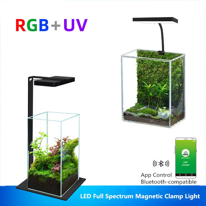 

USB Aquarium Light Plant Grow Full Spectrum LED Ecology Microlandscape Lighting Fish Tank Fishbowl Nano Aquarium Accessories