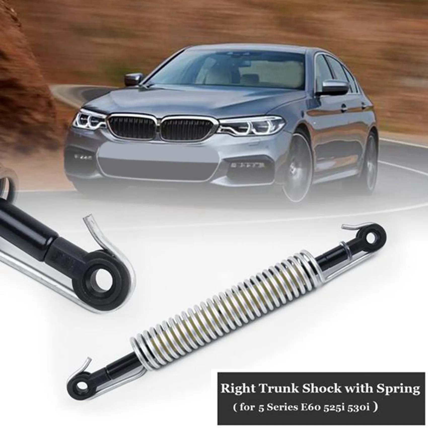 51247141490 Car Trunk Shock Absorber with Spring for BMW 5 Series E60 525I 528I Auto Spring Shock Absorber