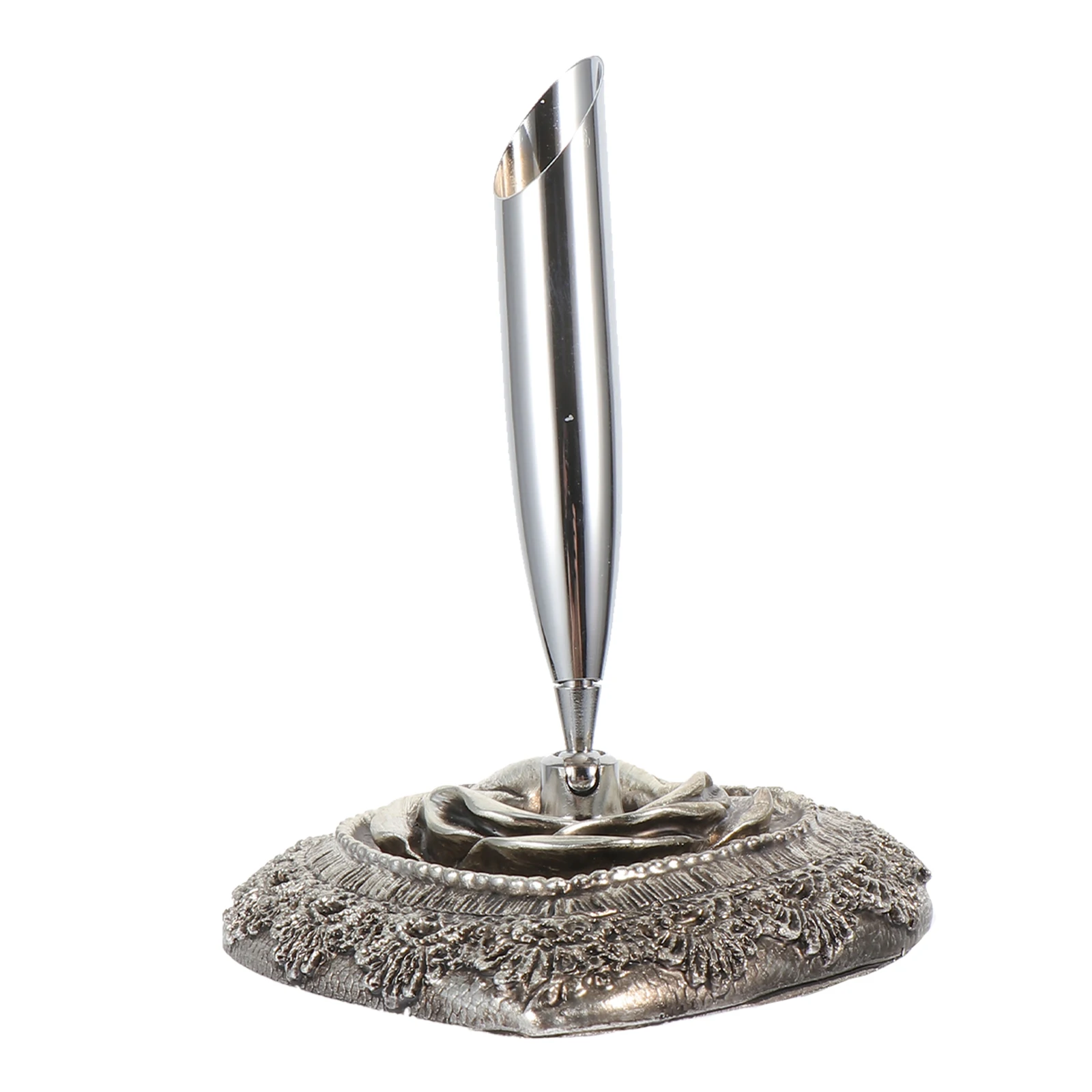 

1pc Pen Stand Single Holder Desk Modern Rest Aesthetic European Style Pencil Fountain Quill Support Office Creative Stand Sturdy
