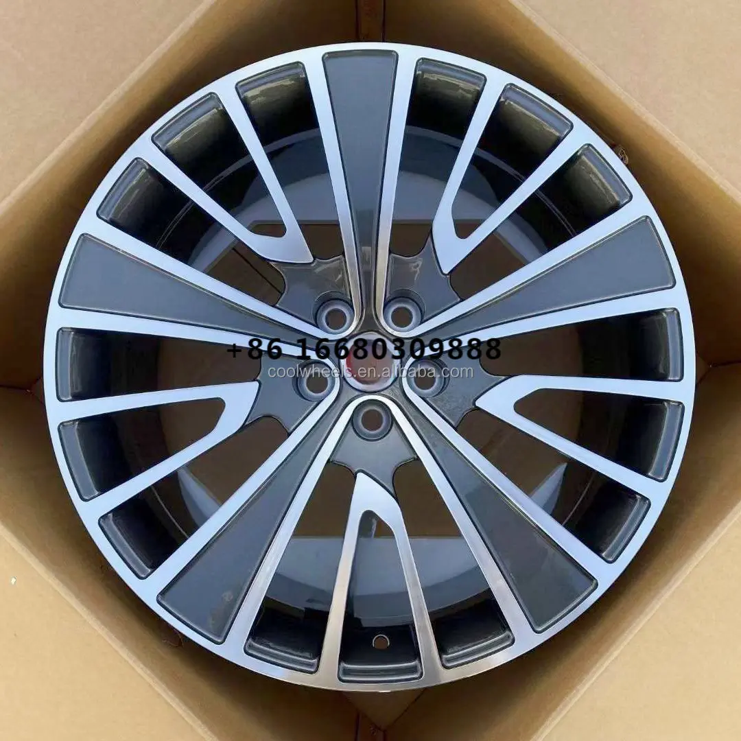 Forged rims 5x108 20inch 21inch 19 inch wheels machine face for Jaguar XF XE XJ F TYPE F PACE alloy forged Passenger Car Wheels