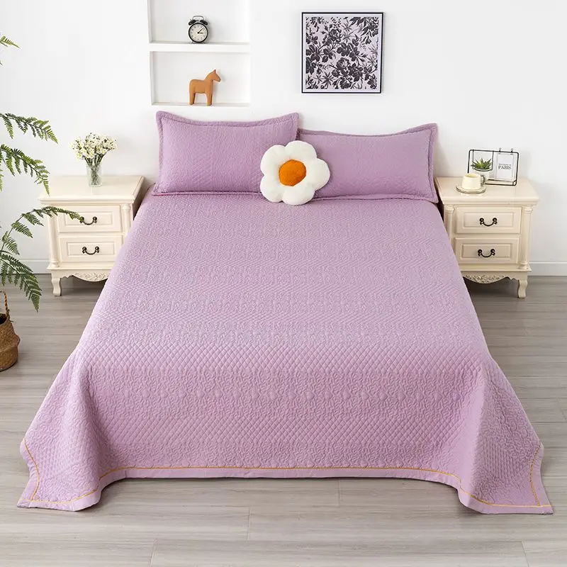 

New Bed Cover Double-sided Non-slip Laminated Cotton Thickened Sheet Four Seasons Universal Multi-functional Blanket Bed Cover