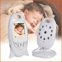 Video Wireless Baby Monitor  2025 Security Camera 2 Way Talk Night Vision IR LED Temperature Monitoring with Lullaby Hot Sale