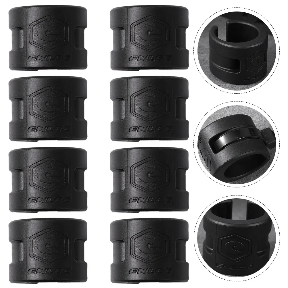 

8 Pcs Bicycle Chain Guard Bike Rear Fork Protective Ring The Protector Stay Circle Chainstay Anti-Collision