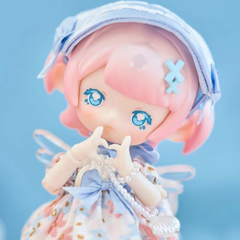 Penny Box Dreamlike Tea Party Blind Box Obtisu11 1/12bjd Figure Lolita Girl Model Dolls Action Figurines Mysterious Box Toys