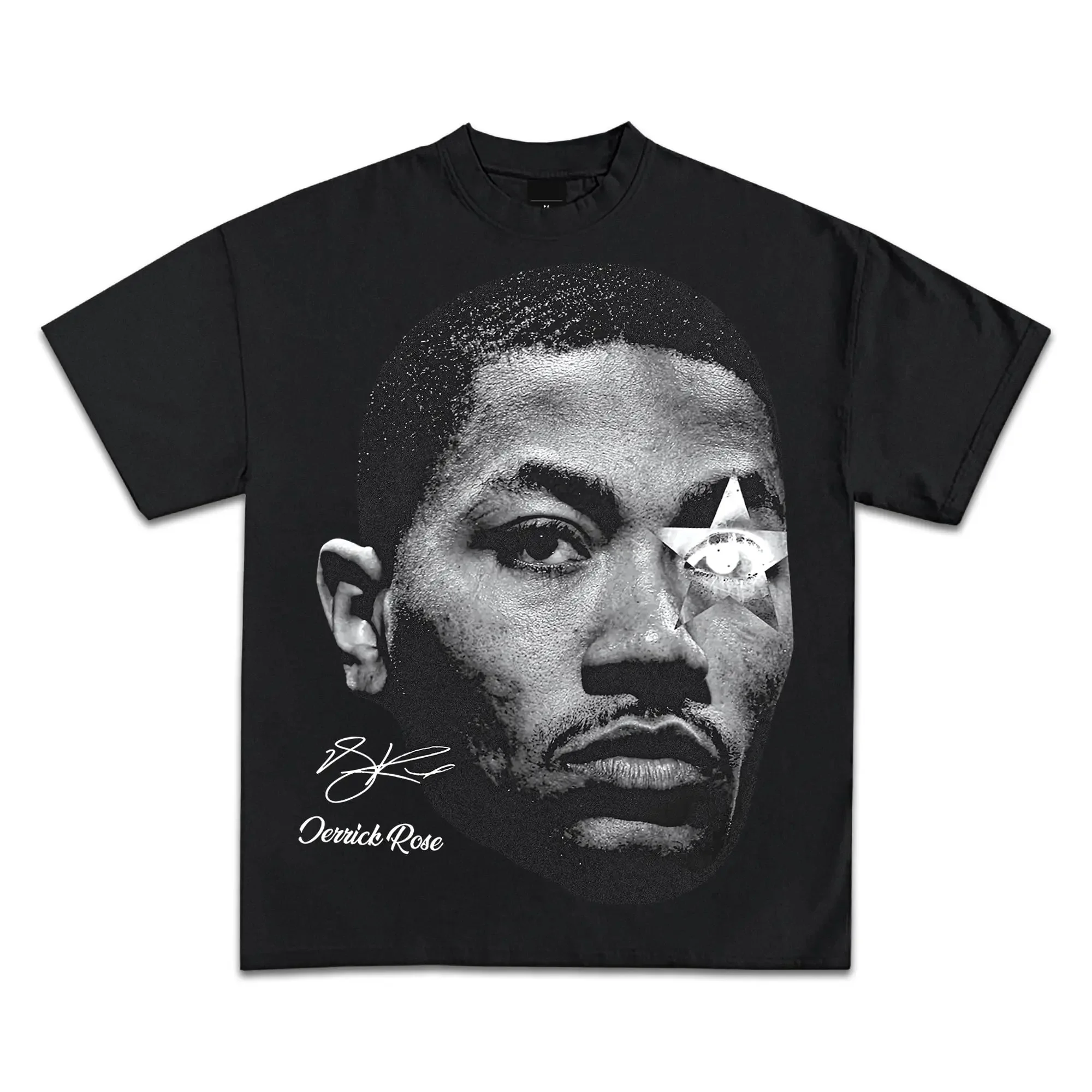 2026 Popkultur Vintage Grafik T-Shirt Kollektion Amerikanischer Rap Basketball Streetwear Hip-Hop Premium Qualität Herrenbekleidung Kurzarm – Detail 12