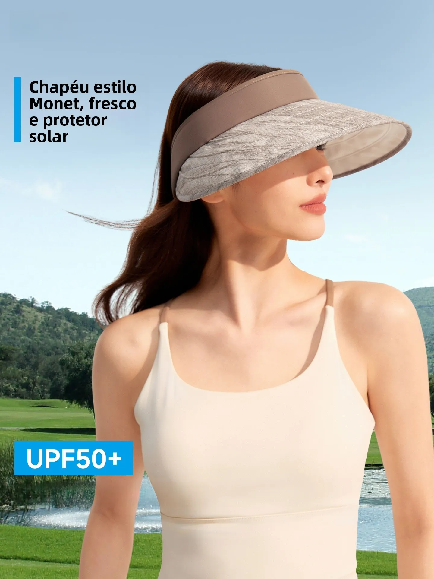 vvc-fashion-sun-hat-women's-outdoor-wide-brim-hat-uv-protection-sunshade-cap-adjustable-band-spring-summer-seasonal-hat
