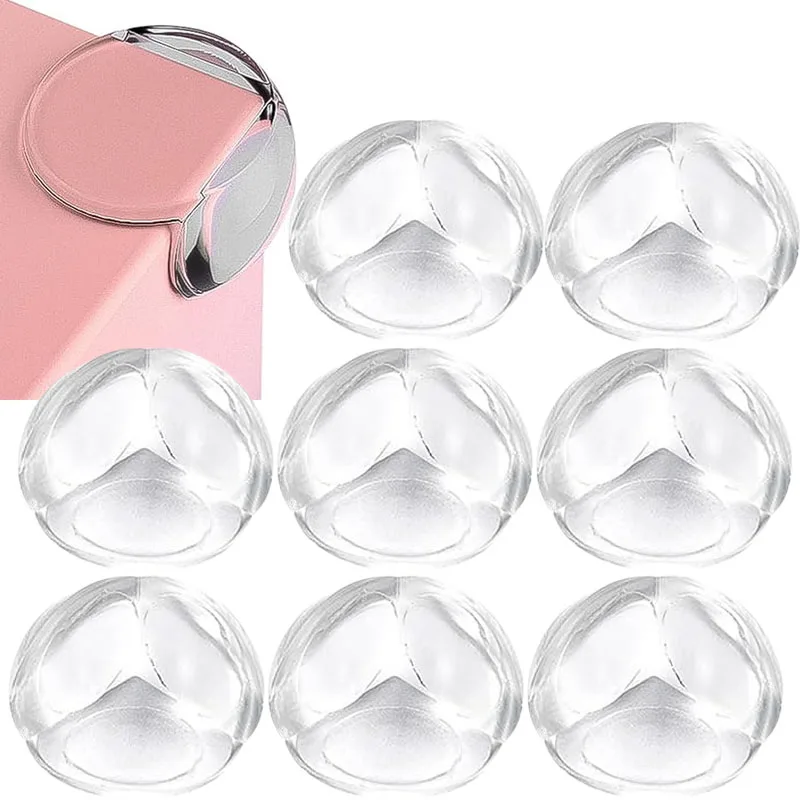 Baby Veiligheid Siliconen Kids Proofing Edge Protector Zachte Transparante Kinderen Anti Botsing Tafel Hoek Rand Bescherming Cover