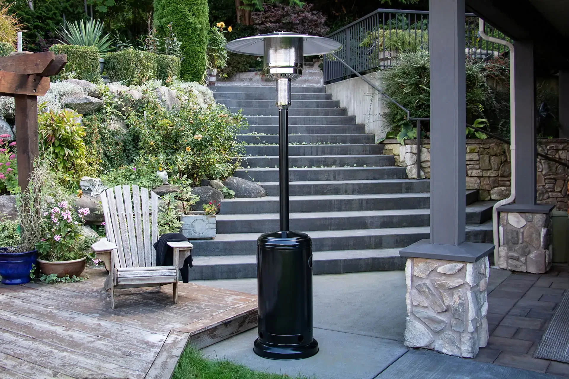 

Furniture Outdoor Furniture Easy Installation Mushroom Patio LPG Propane Gas Garden Heater