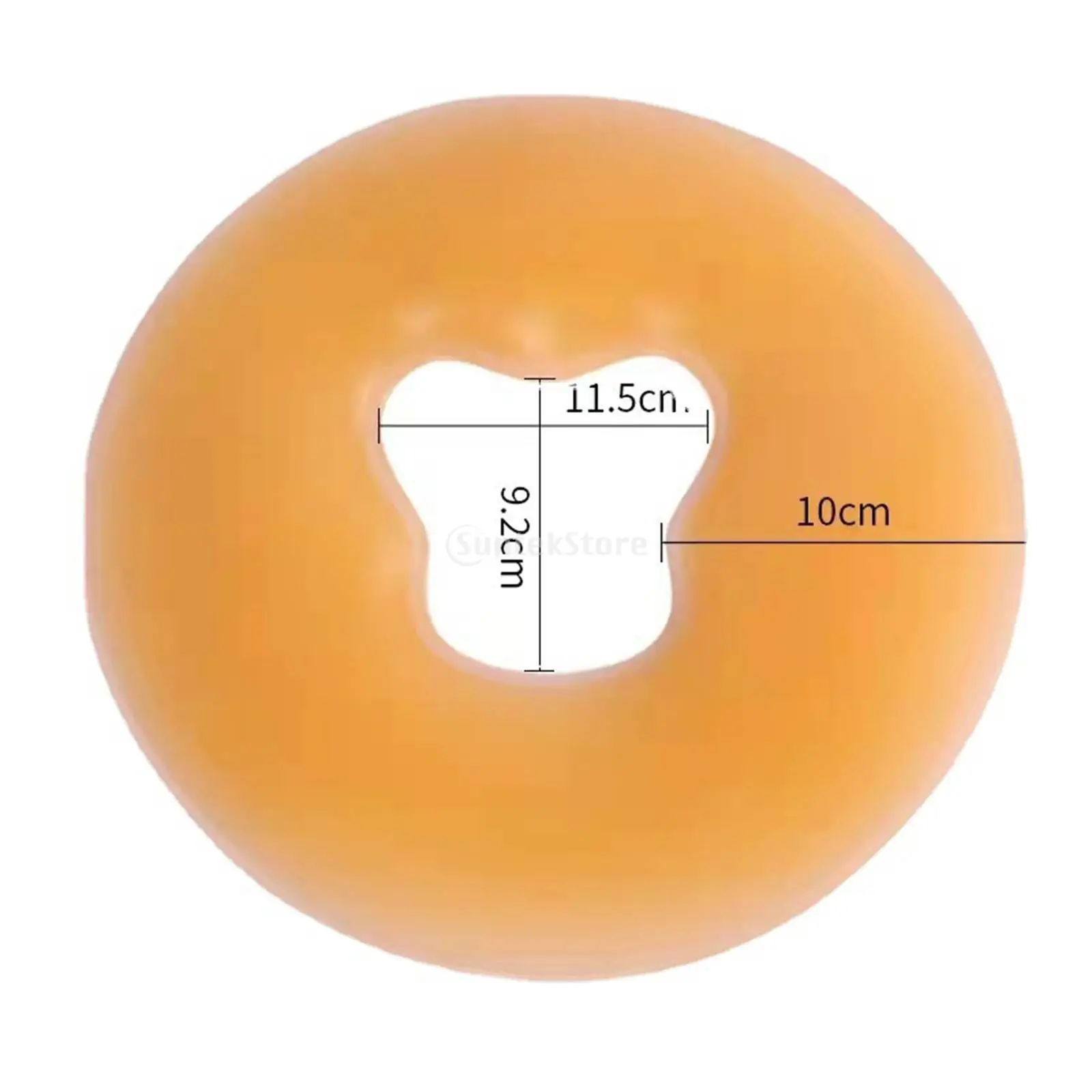 Soft Massage Face Relax Silicone Relax Head Cradle Washable Relax Headrest Beauty Salon Face Cushion for SPA Hotel Women