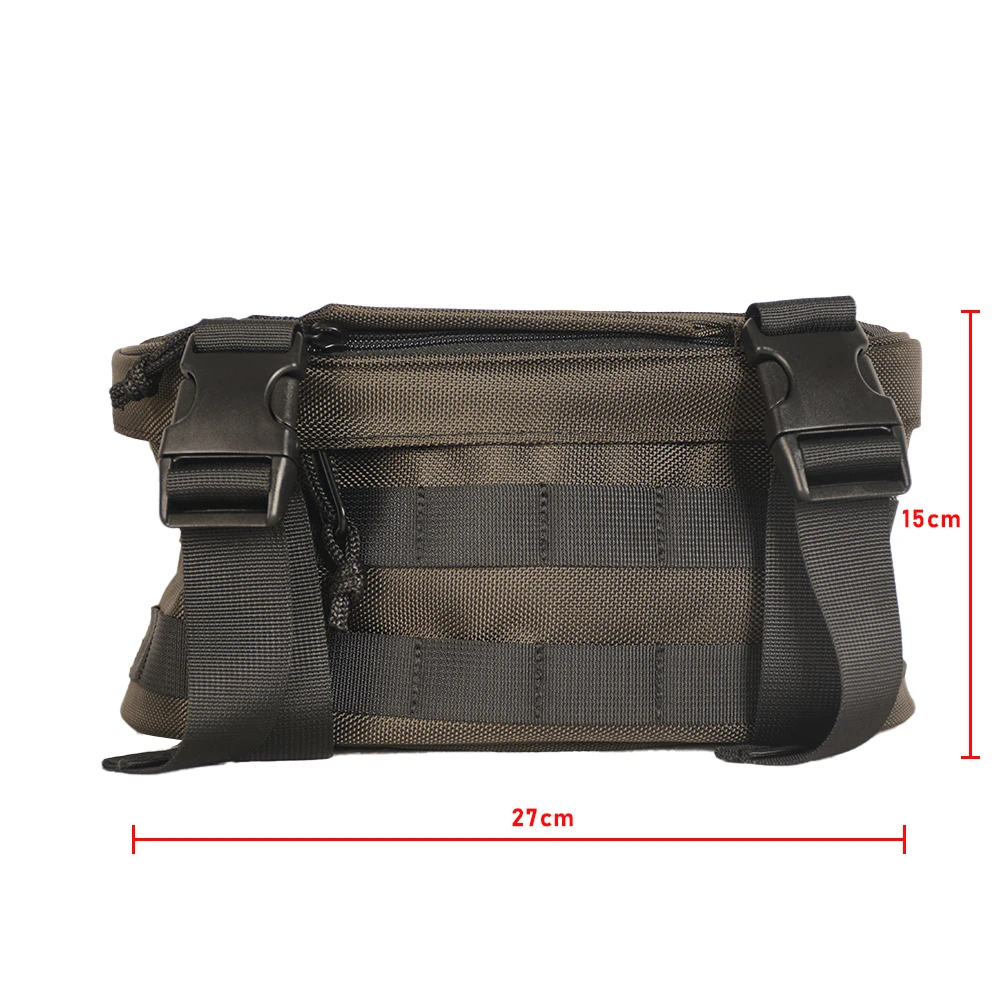 Motorcycle Universal Military-Grade Multi-pocket Design 1680D UV-resistant Nylon Waterproof Saddle Bag