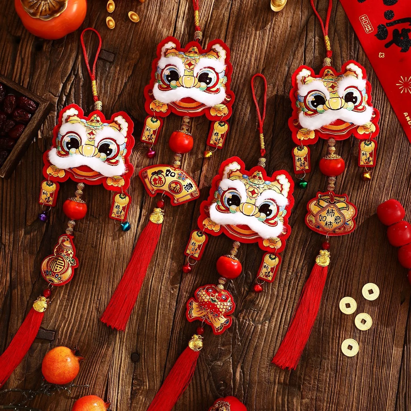 2026 السنة الجديدة الديكور الحصان العام الباب شرابة قلادة مهرجان الربيع الصيني شنقا الديكور Tet شنقا حلية #2