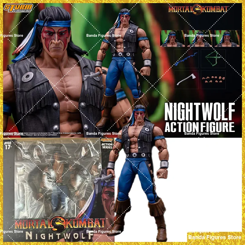 Оригинальная детская коллекция 1/12 Mortal Kombat Nightwolf DCMK16